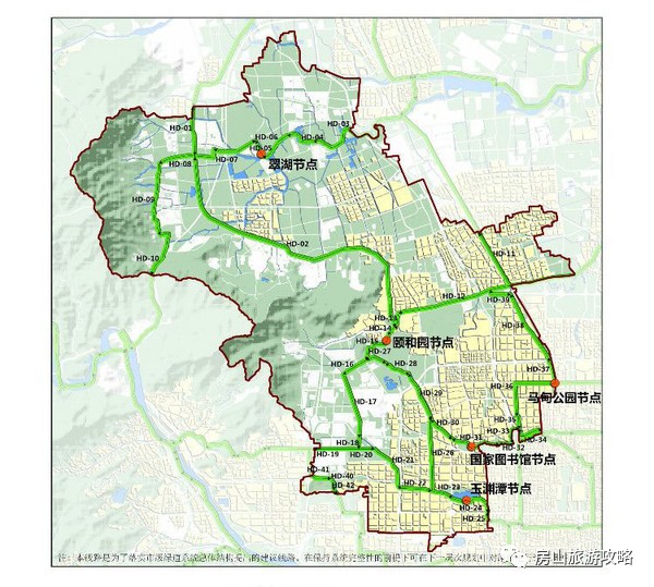 房山今年开建130公里"绿道", 将串联青龙湖,长沟湿地