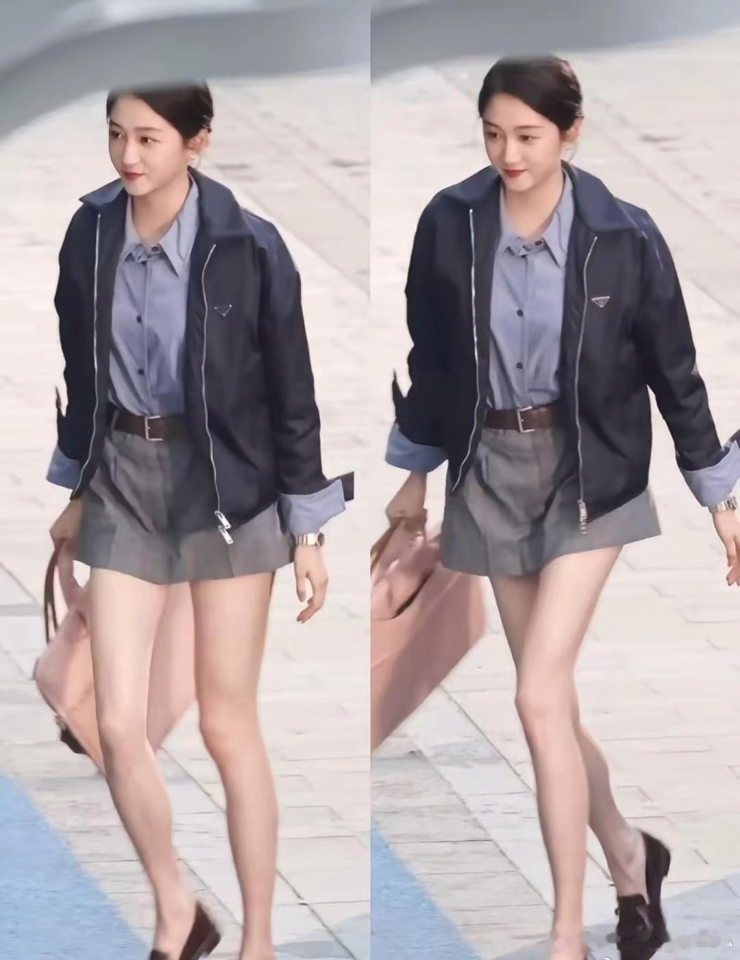 关晓彤的腿是真实存在的长吗