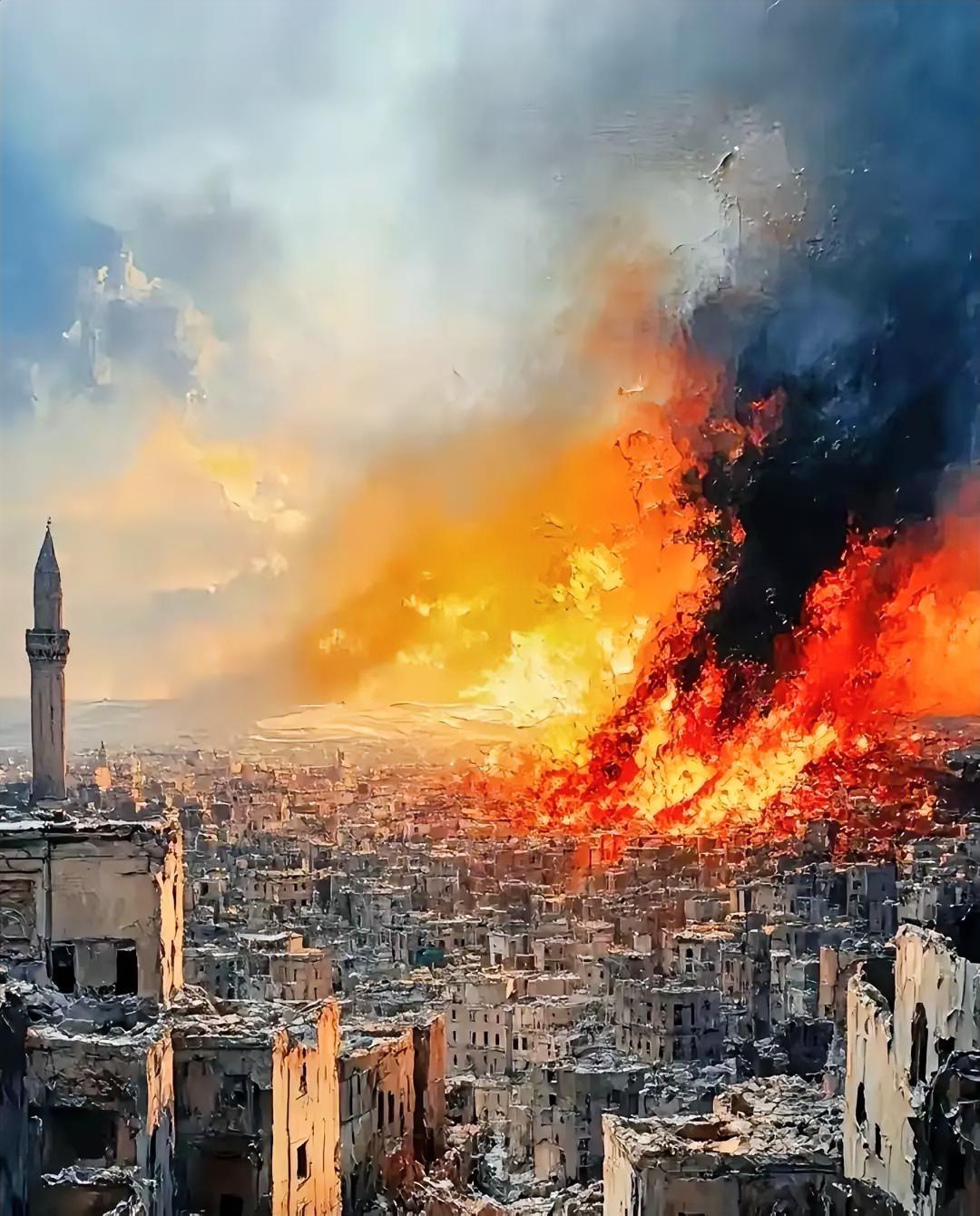 这世上哪有只许你放火，不许火烧到自家的道理以色列这算盘打得噼里啪啦响，把无人机