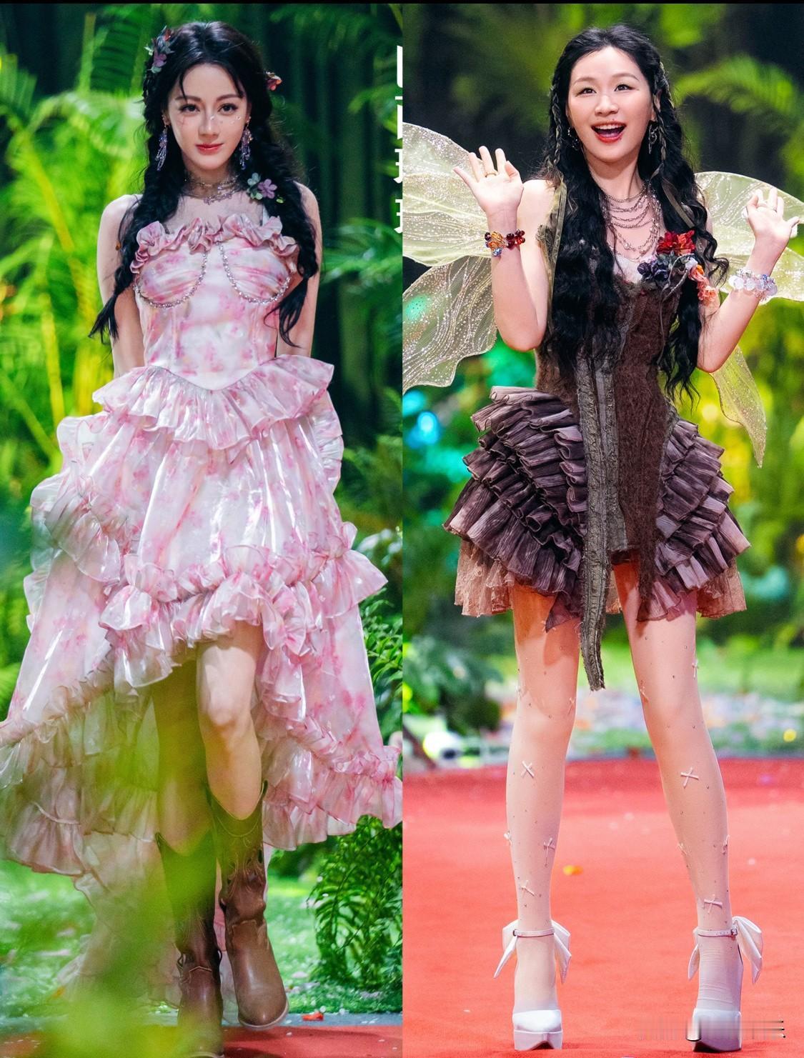 开推3全员花仙子造型，热巴金靖美得太突出开始推理吧迪丽热巴
