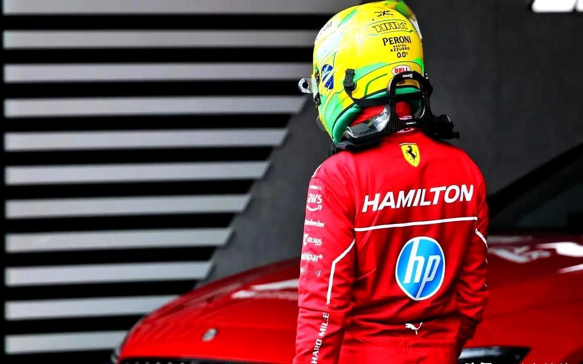 汉密尔顿又在冲刺赛排位第一节就被淘汰了，这已经是连续第二次。更扎心的是，他的队友