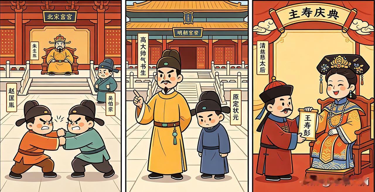 古代高考状元并列怎么定？能打架、长得帅、名字吉利。都能躺赢。北宋开宝八年