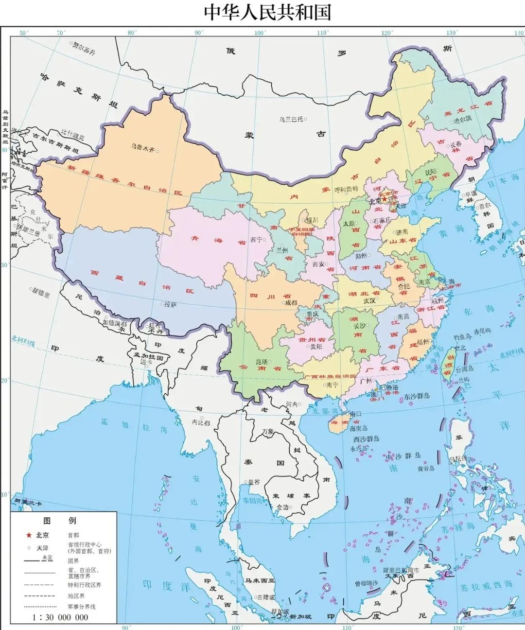 中国最让人迷惑的两个相邻省份！河南省和湖北省，带有南的是属于北方，带有北字的却属