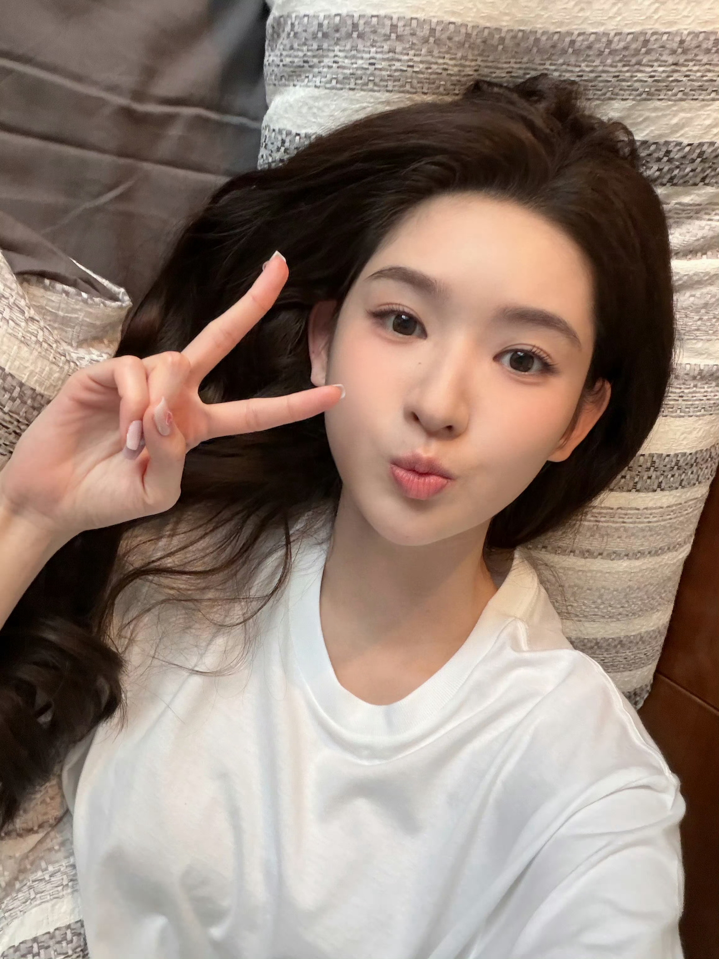王玉雯自拍这脸好美
