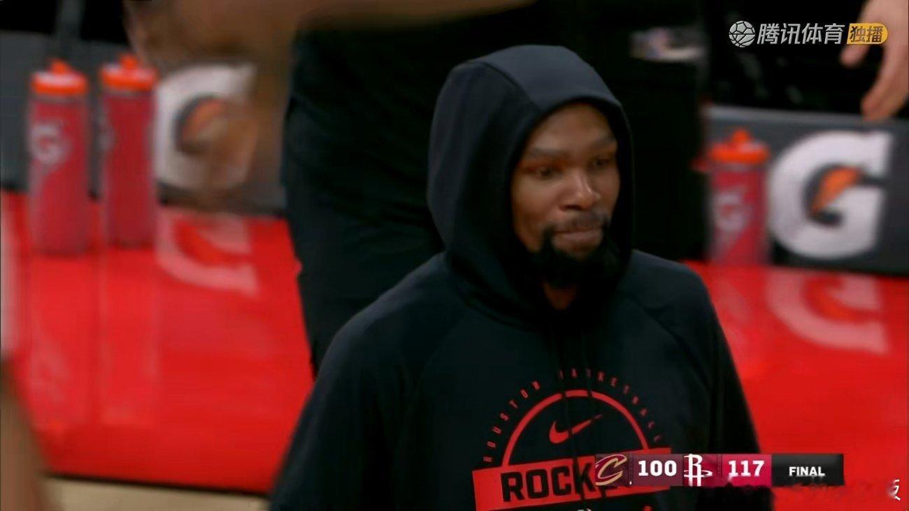 火箭主场117-100大胜骑士，排名反超湖人升至西部第4！杜兰特30分，谢泼德1