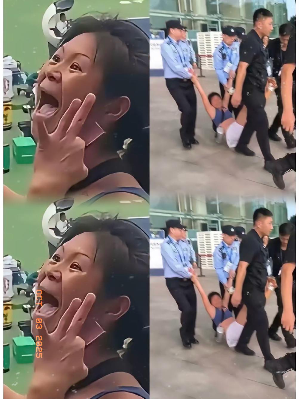 上海大师赛“尖叫姐”的瓜越扒越离谱，这哪是观赛失态，分明是特权幻觉在公众场合的翻