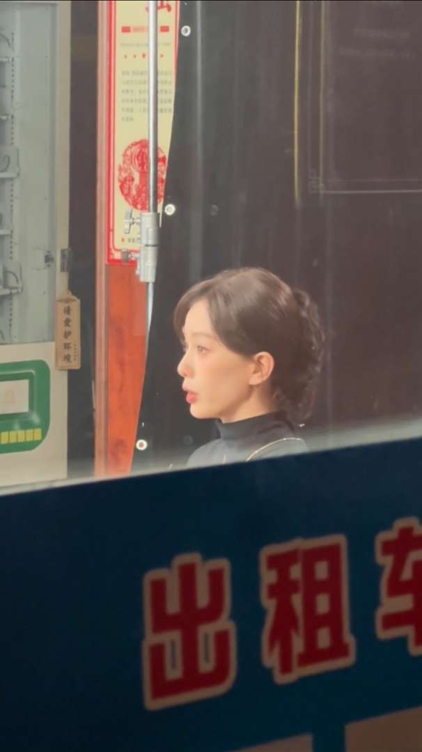 刘诗诗穿高领好漂亮 好期待