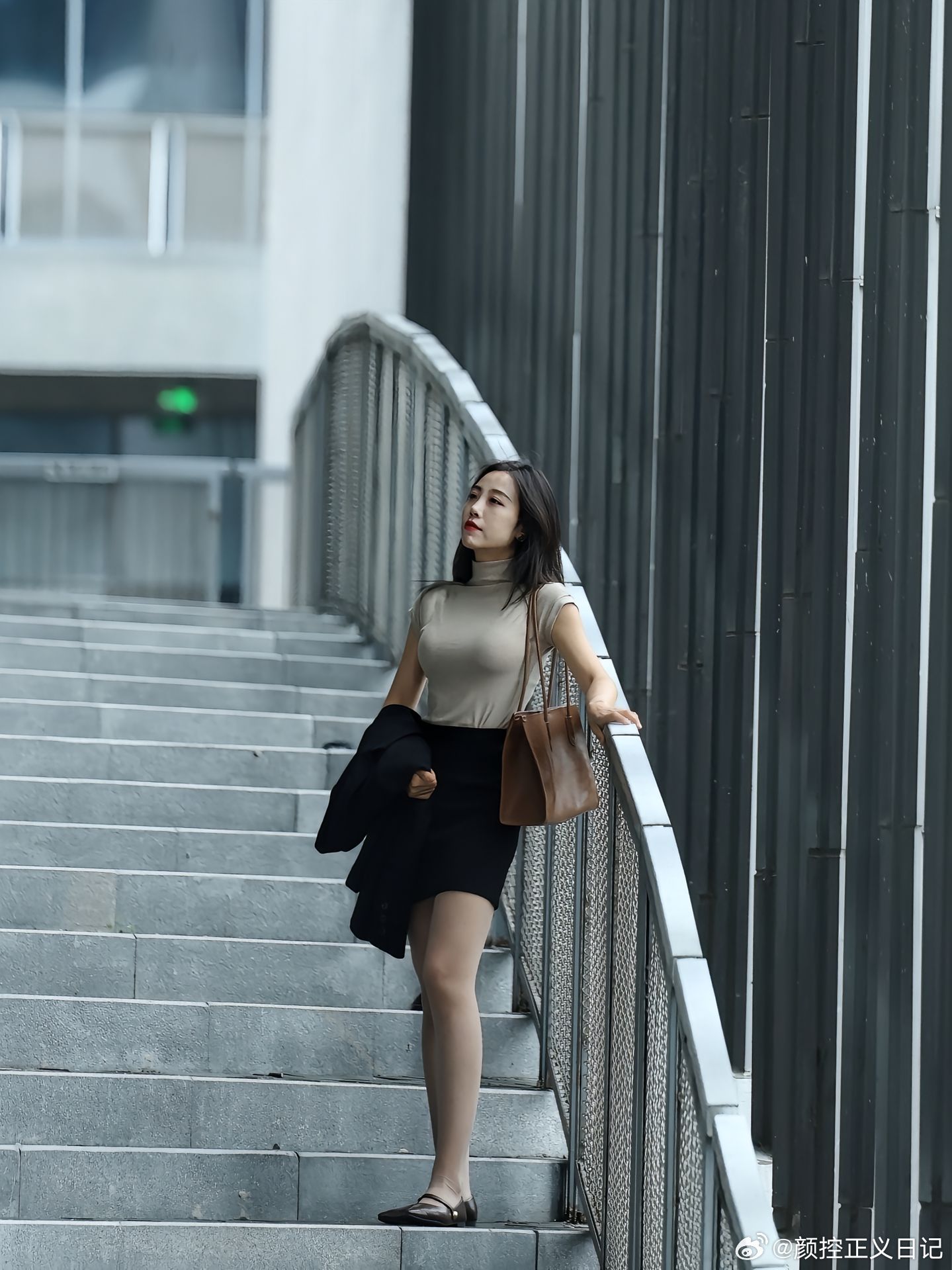 人像摄影OL风格美女绘梦长廊