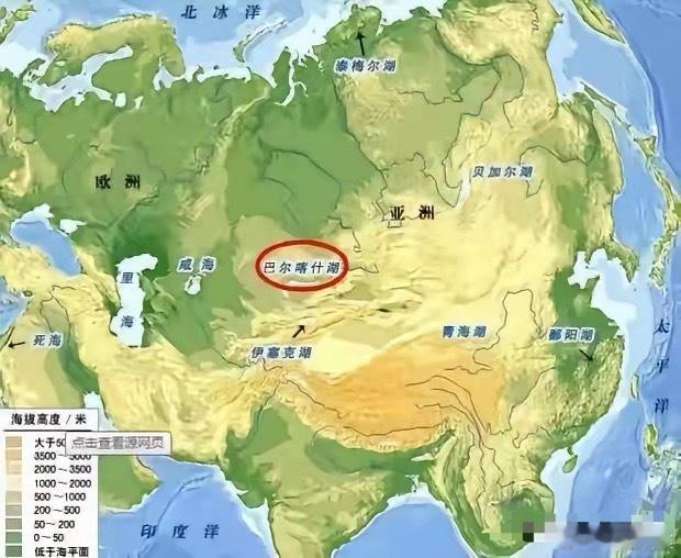 巴尔喀什湖的失去，是中华民族永远的痛。巴尔喀什湖东西长605公里，是世界第四长湖