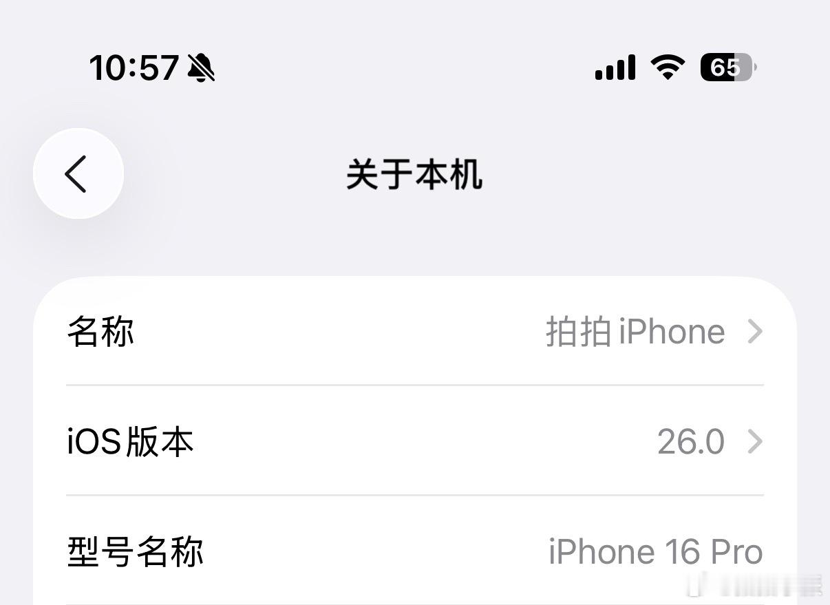 iOS26.1正式版来了凌晨更新，我打开先看了一眼还是没有期待的国行AI……这次