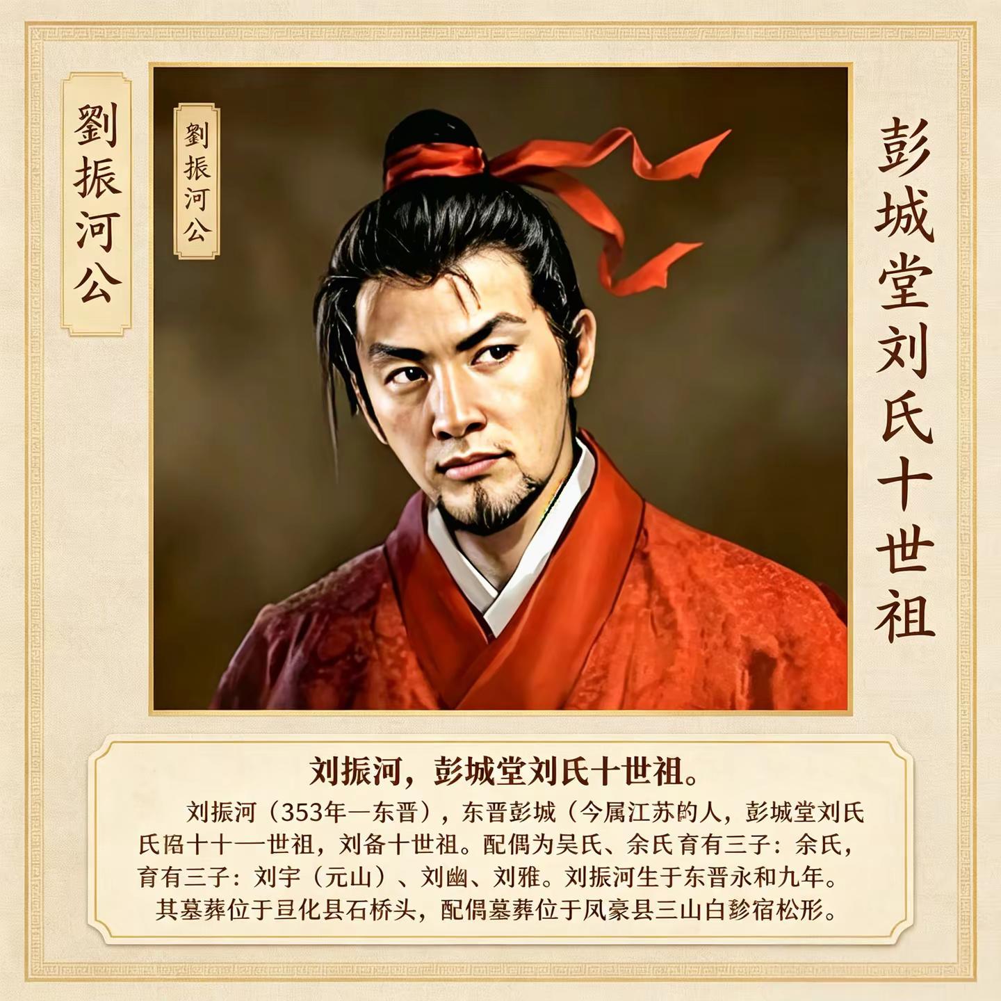 刘备→刘永→刘晨→乾清→文琥…麒……刘贿