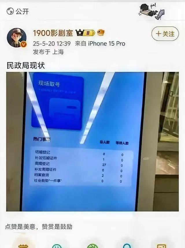 现在结婚的人怎么这么少