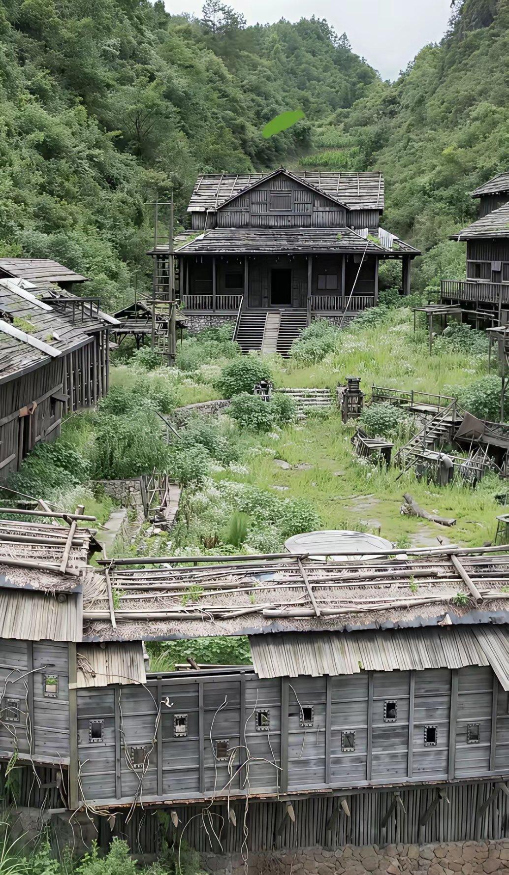 贵州深山发现一处土匪山寨整个寨子易守难攻，曾经热闹非凡的山寨如今却冷冷清清无人踏