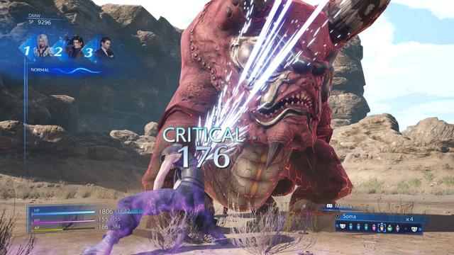 《FF7：核心危机Re》保留游戏核心本质 UI界面重做