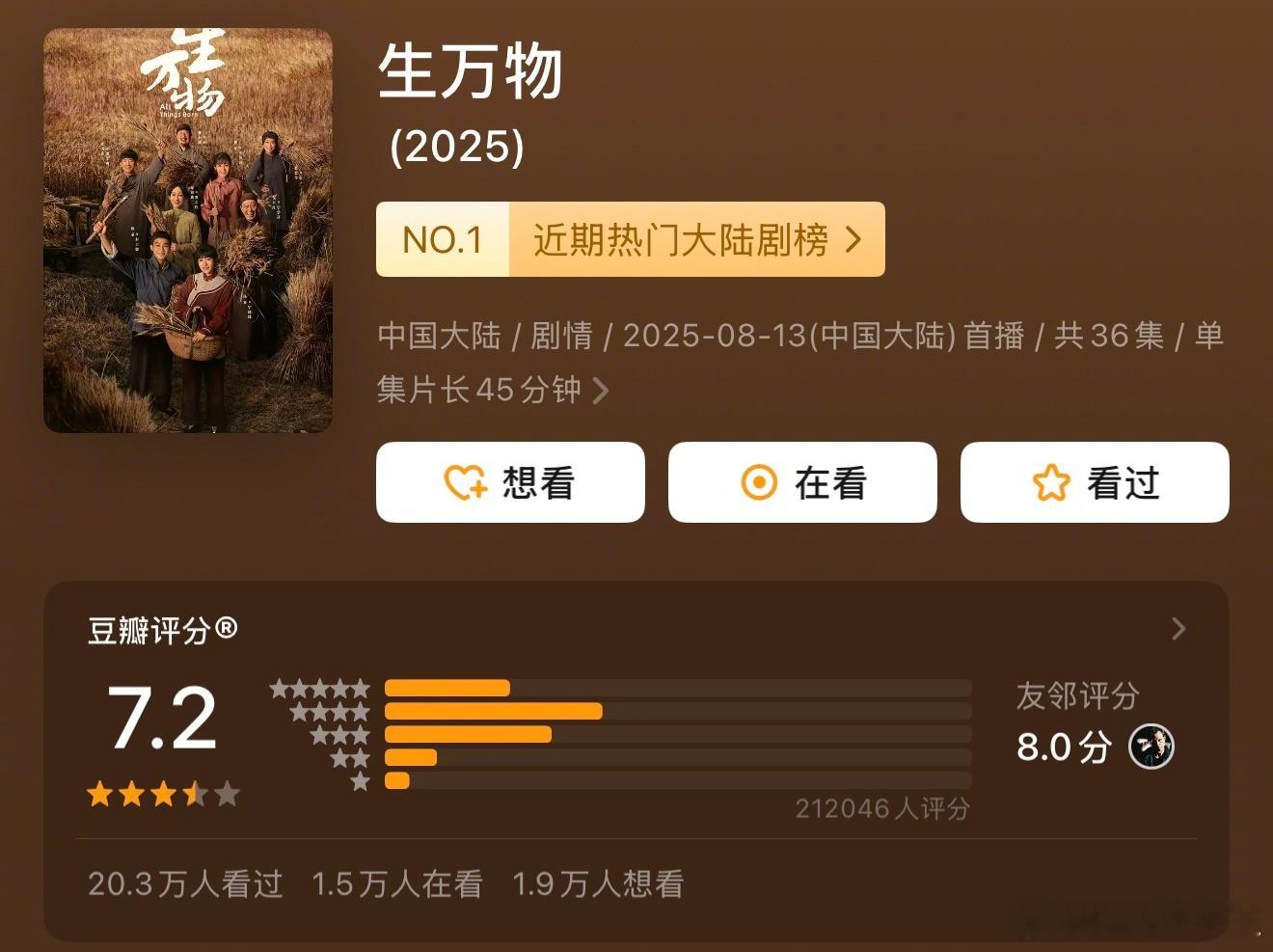 风云突变！来看看今年85花作品的热播期成绩。谁的最让你意外？杨幂《生万物》-48