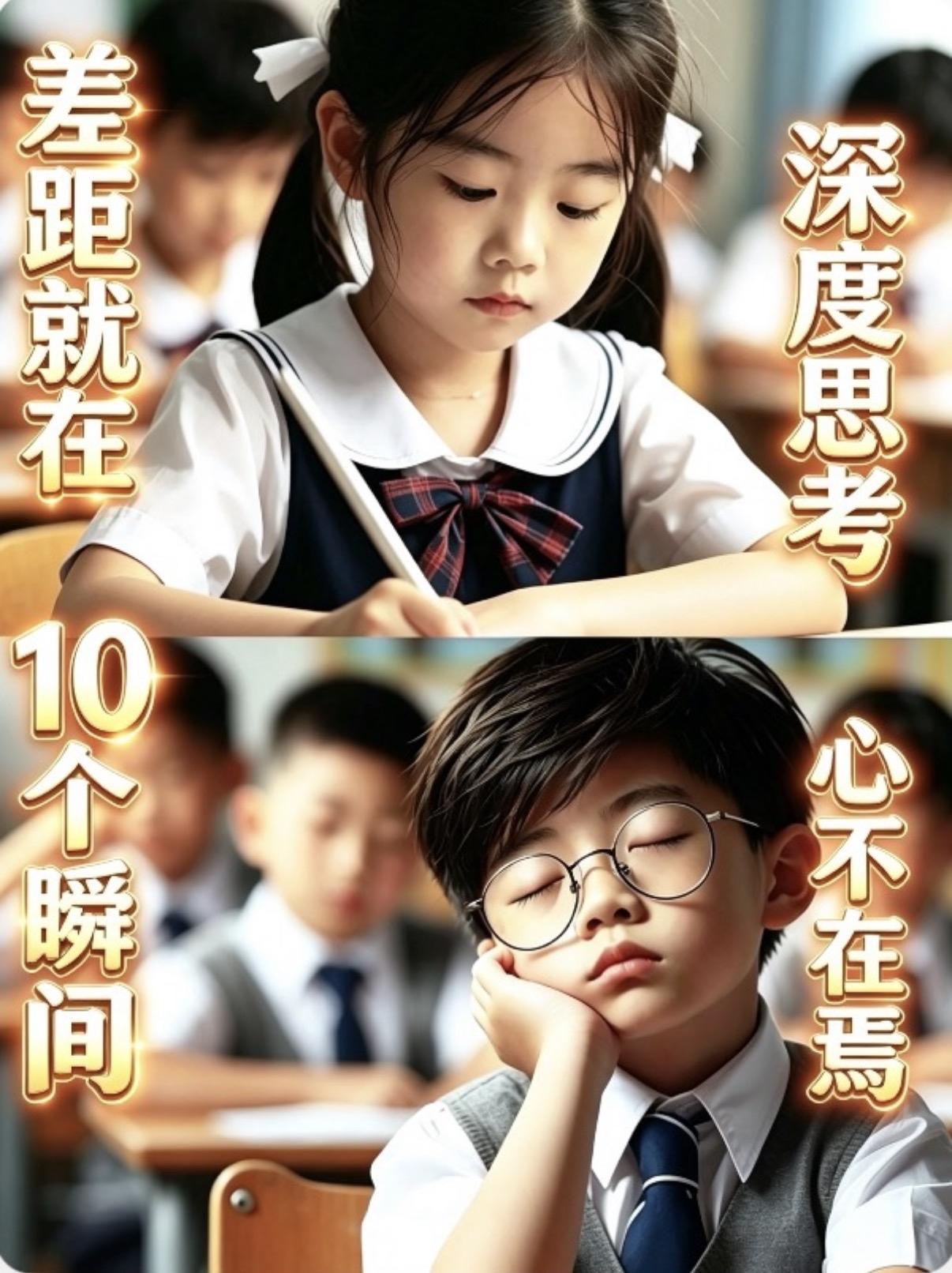 学霸在构建世界，学渣在应付考试：10个维度，暴露认知的天壤之别有人问我，学