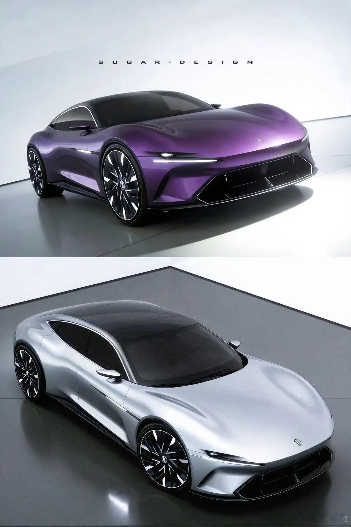 尚界轿跑长这个样我一定一定买一台。帅爆裂了尚界鸿蒙智行大v聊车