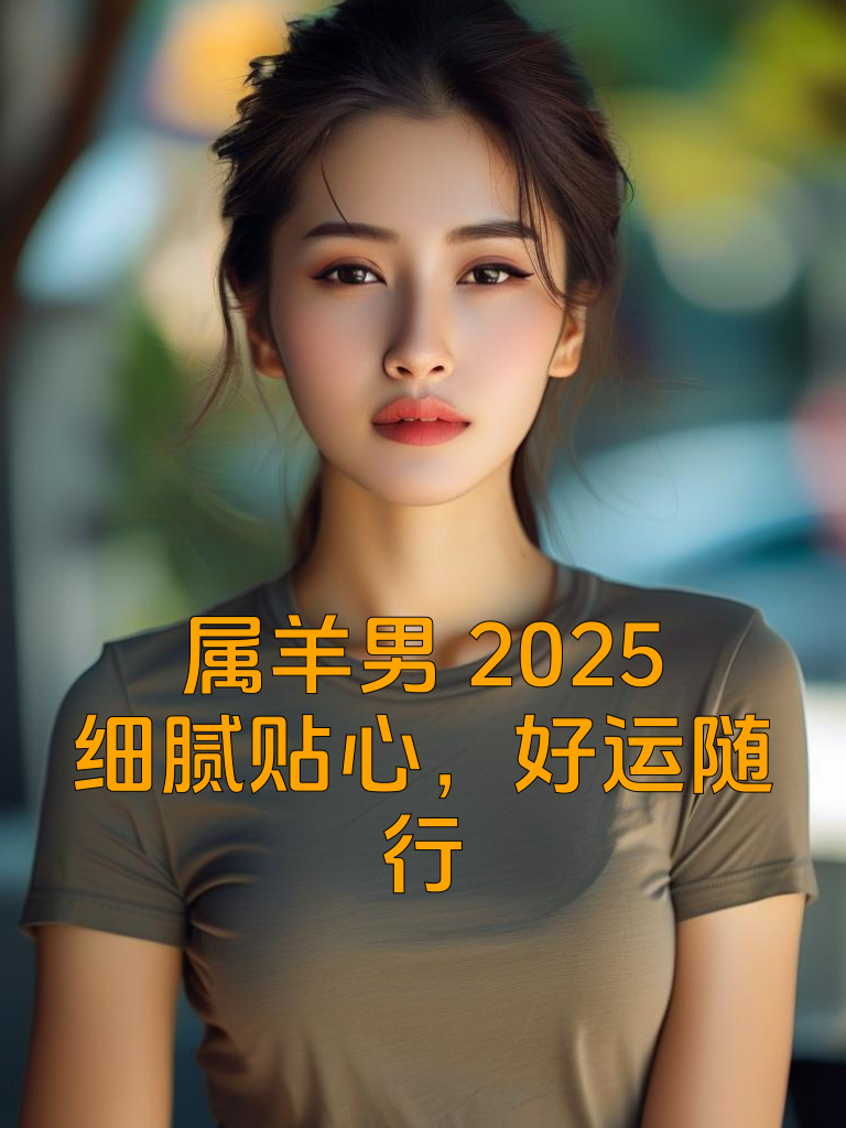 属羊男2025：细腻贴心，好运随行