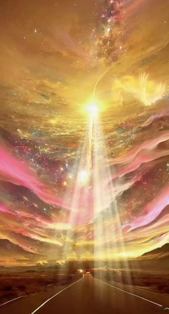 每个人的生命里都会在某个时段有一束光朝她身上打过来。在玄学上叫：好运加身。打过来
