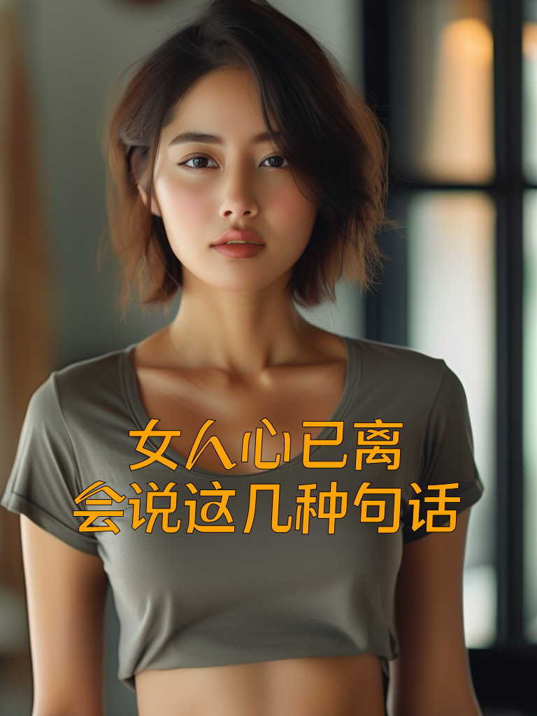 女人心已离，会说这几种句话