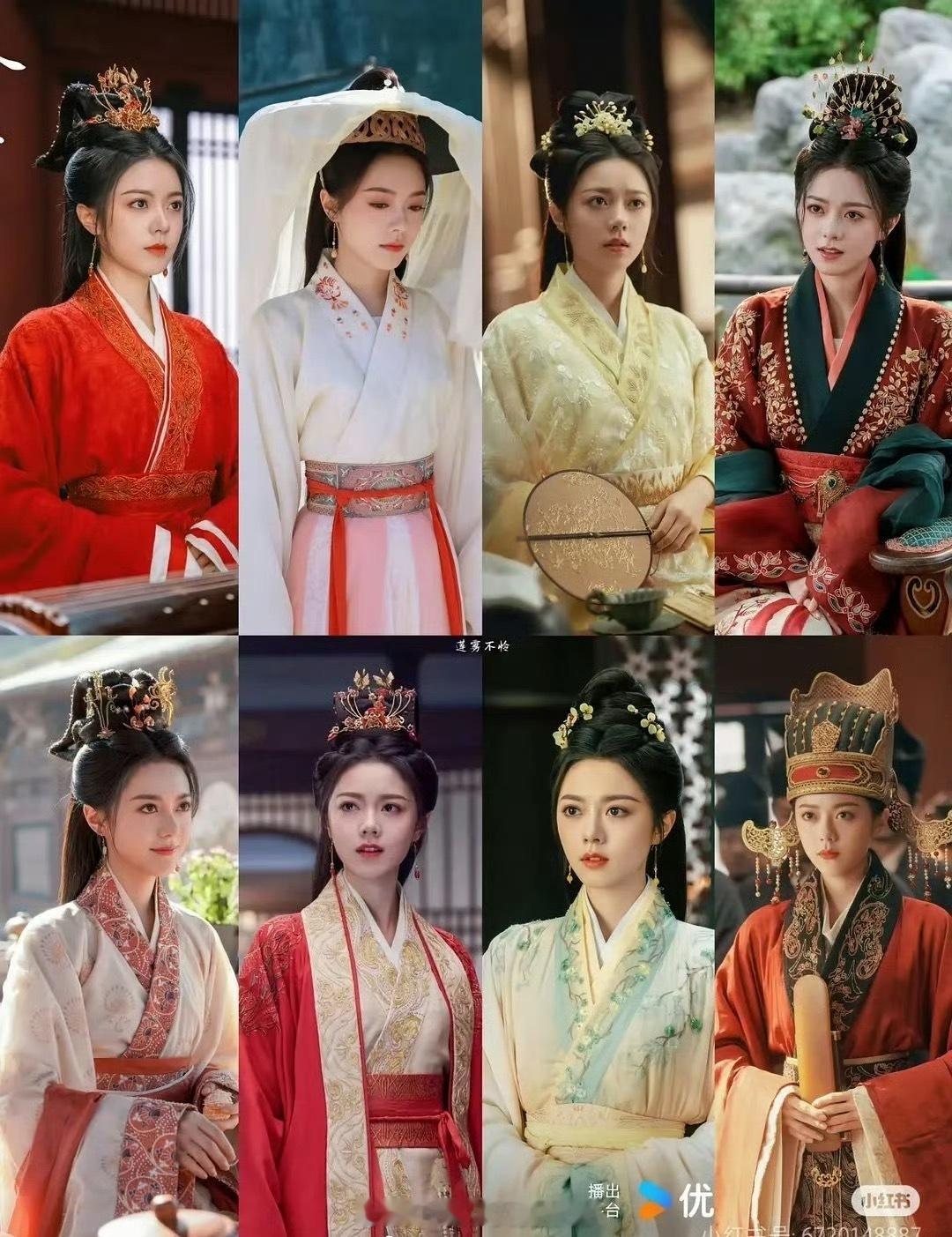 有网友说，如果当初度华年把赵今麦换成00花第一气场的胡嘉欣，是不是当女帝就有那威