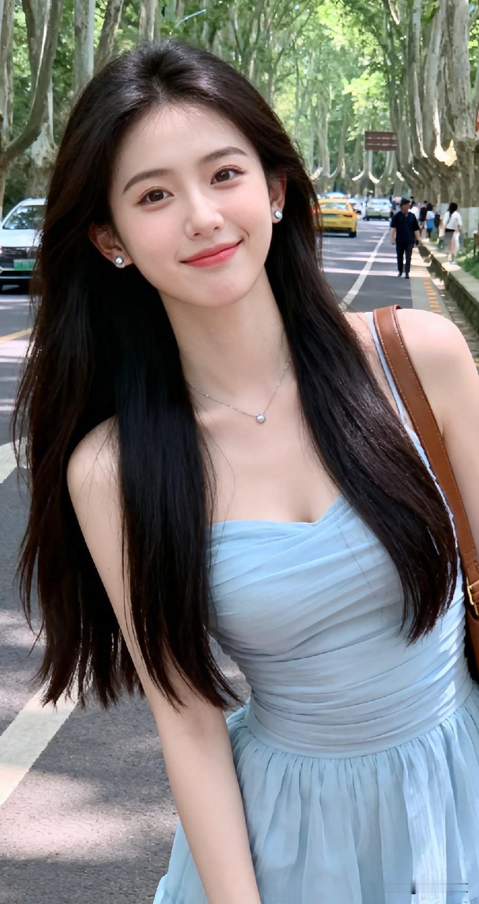 你见过最漂亮的女孩长什么样