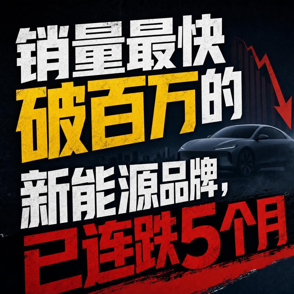 吉利银河销量连降五月遭遇成长阵痛25个月破百万辆，曾是中国新能源最闪亮的速度