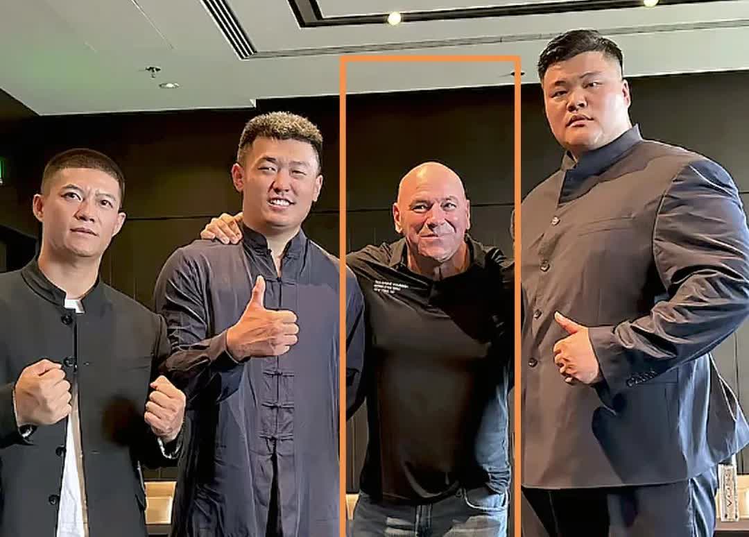 通背拳鸽武缘，还是有点东西的，连美国UFC首席执行官白大拿，都来亲自登门拜访鸽