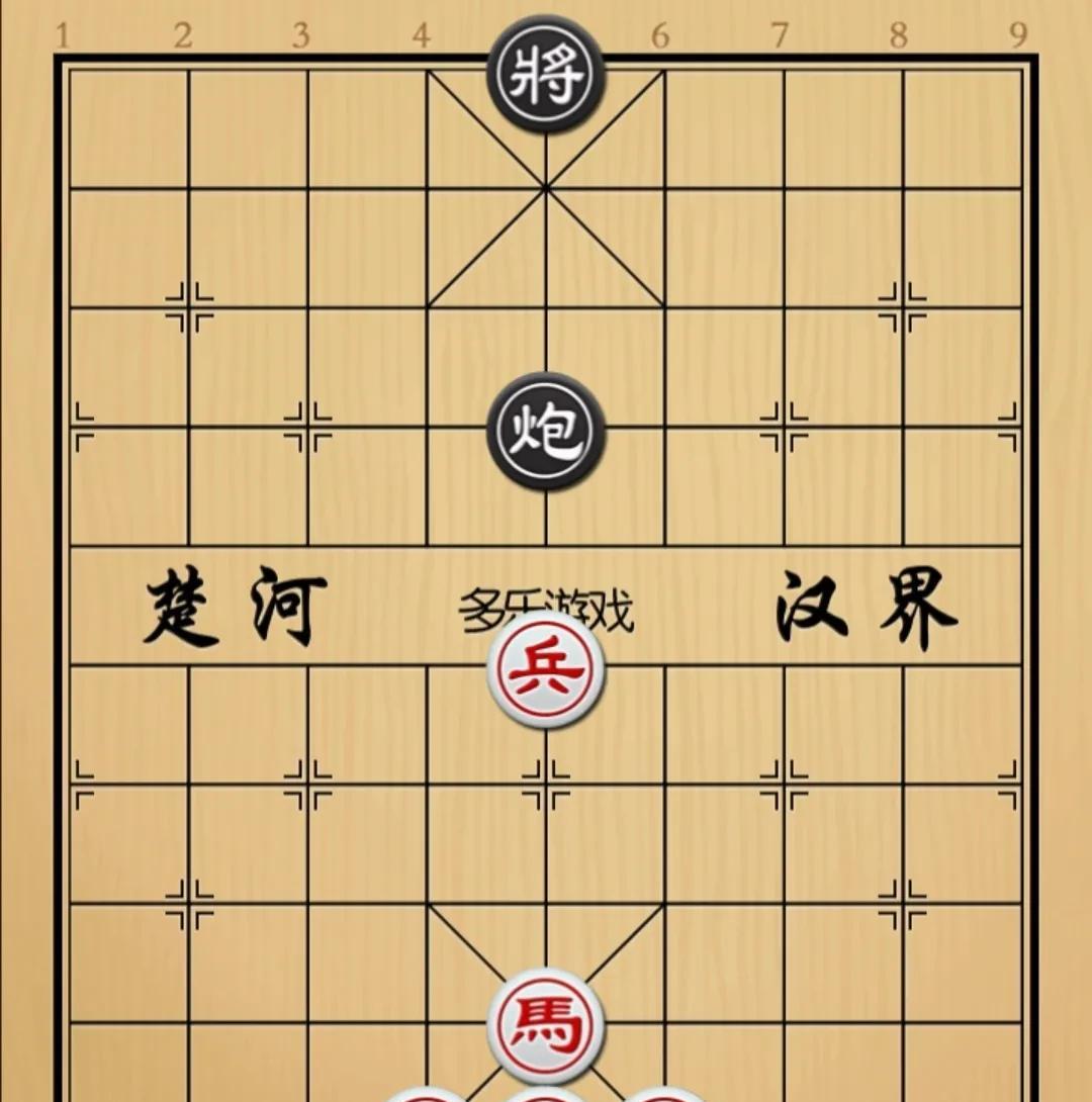 象棋：一砲镇五子砲都没了这还镇毛线如图红先手！黑方这麻烦了，满盘棋就是只有