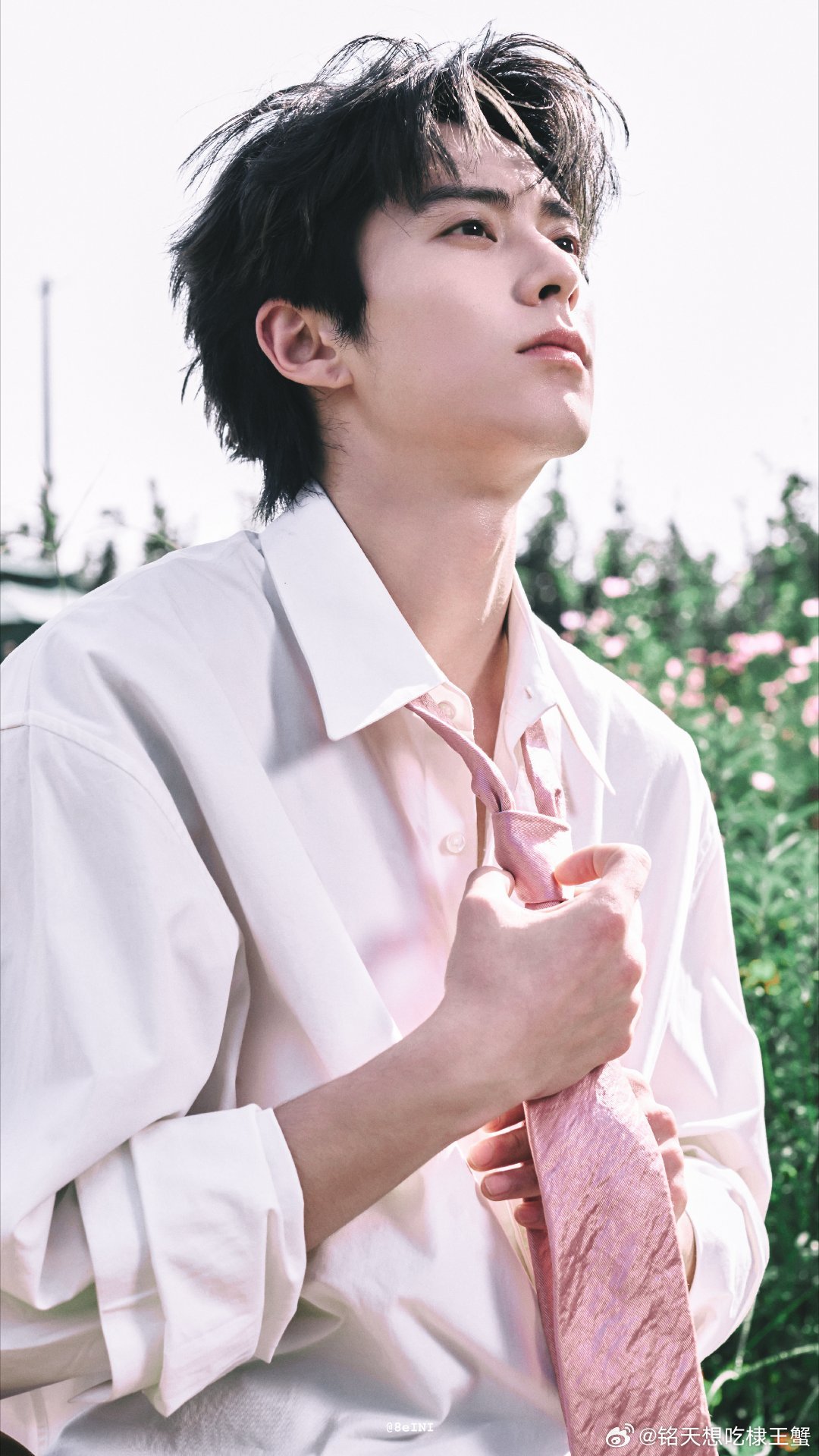 #王鹤棣#绿色系​