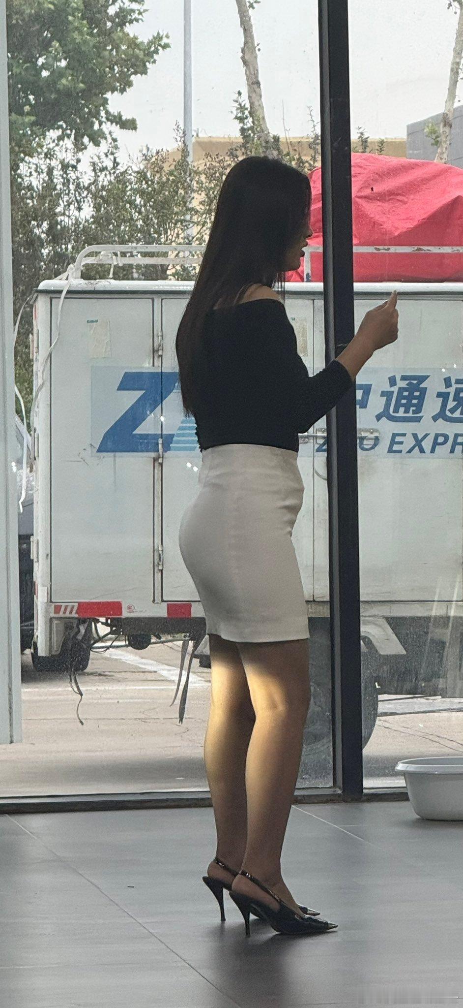 轻熟女神范儿素人街拍我的日常plog