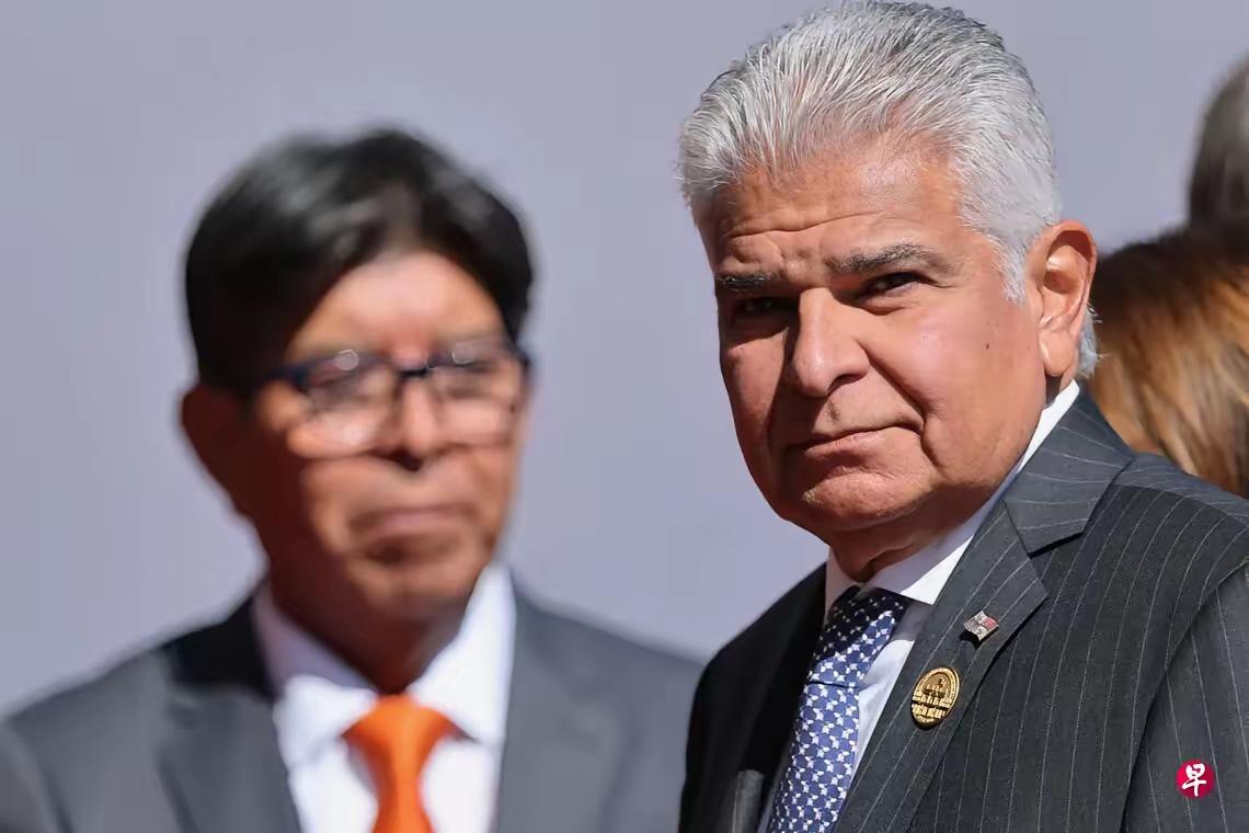 3月19日，巴拿马总统穆利诺在首都一场活动中，对香港长和集团旗下的巴拿马港口公司