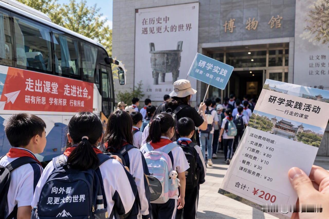 每周半天校外实践，最怕最后只剩下交费教育部提出，将在全国推行每周至少半天校外