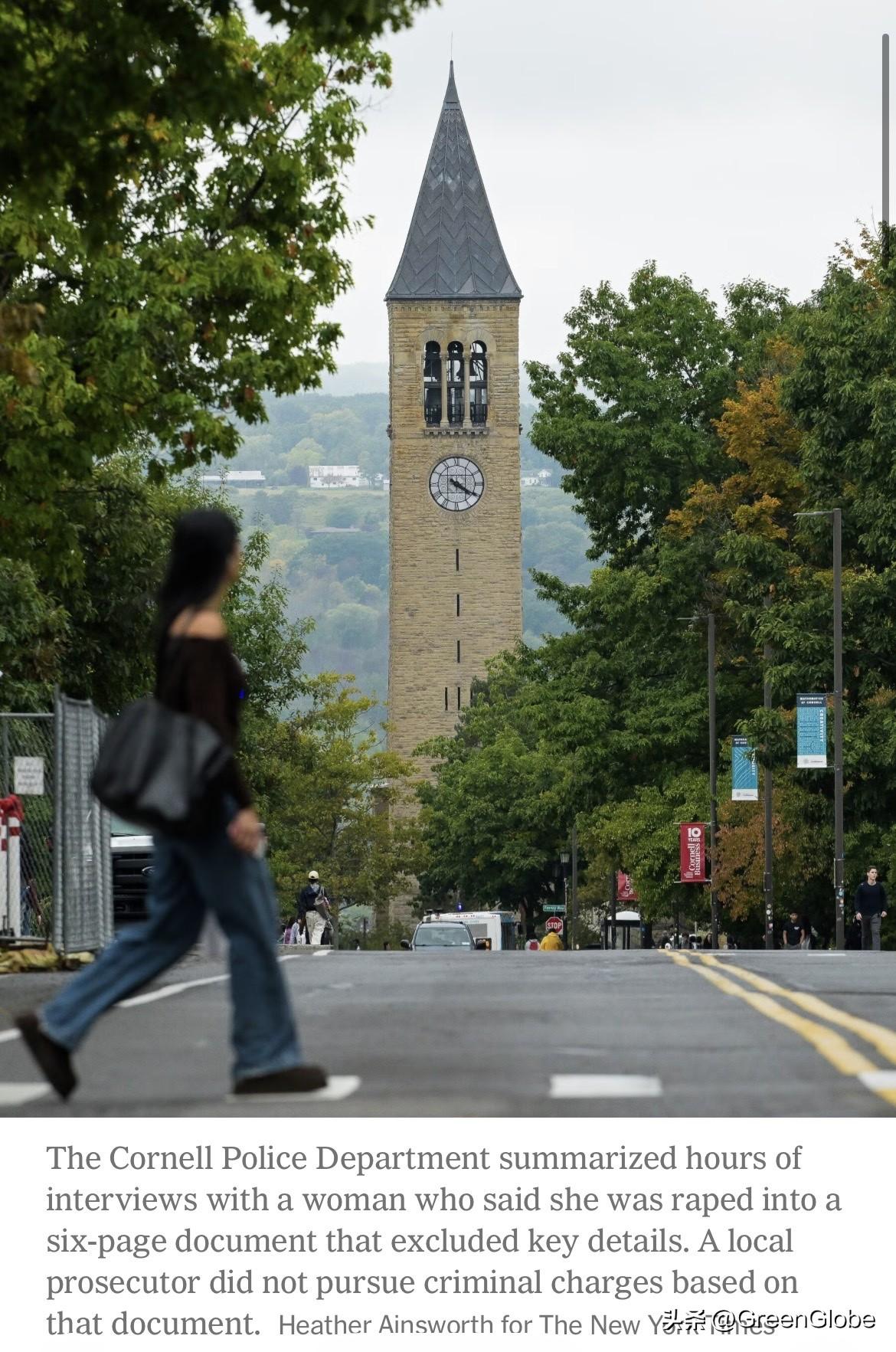 《纽约时报》报道：康奈尔大学今早被抓到撒谎。此前他们声称已将所有调查文件移交