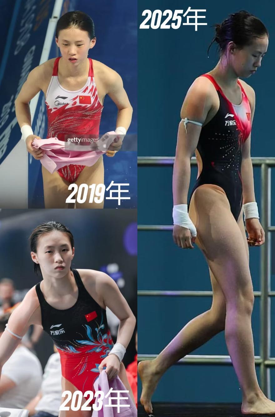 陈芋汐能站在世界跳水界的顶峰，靠的是自律和不变的轻盈身型。靠的是稳定和强大的