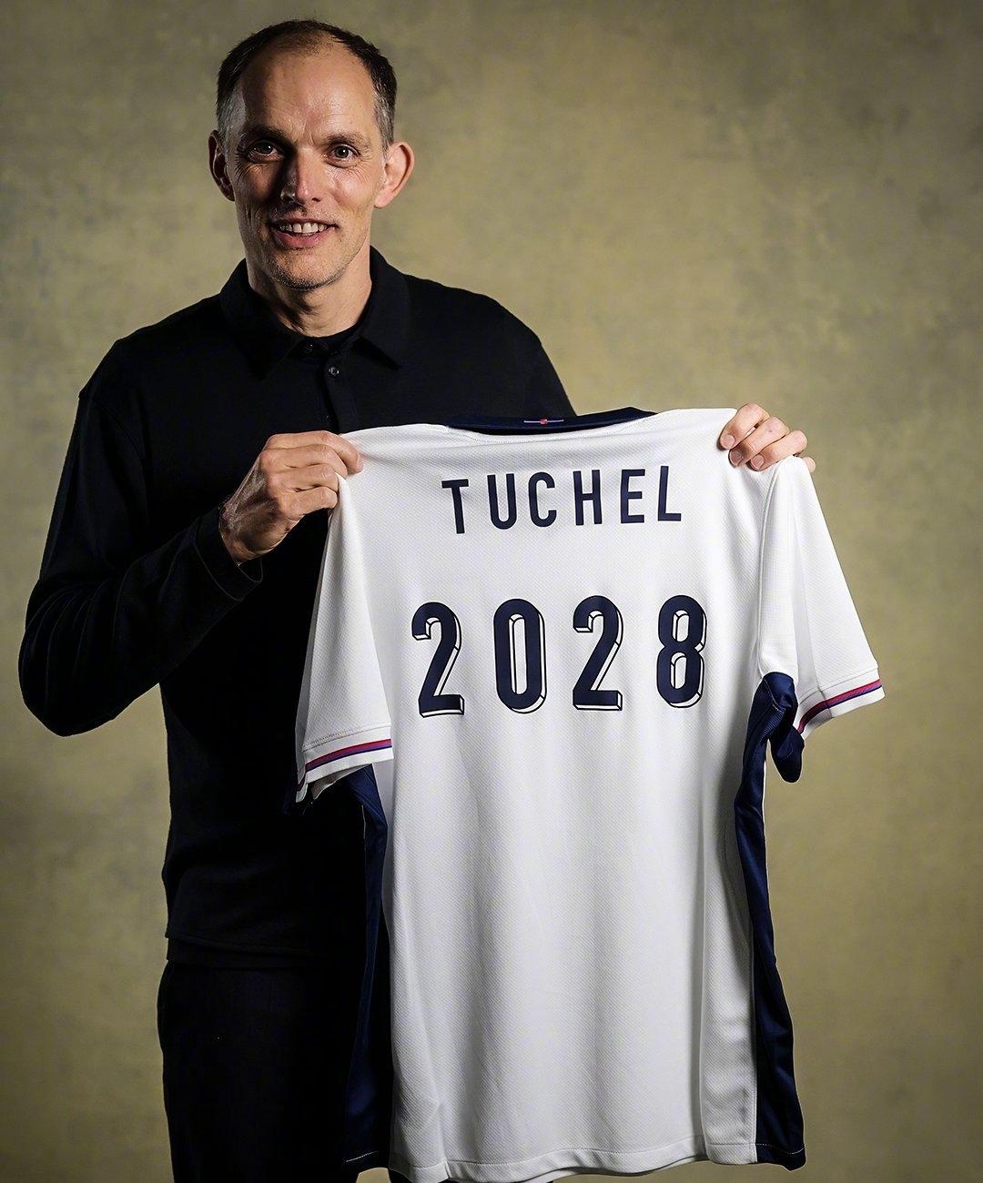 欧洲转会新闻汇总！★扫除杂音！英格兰国家队官方确认与主帅图赫尔续约至2028