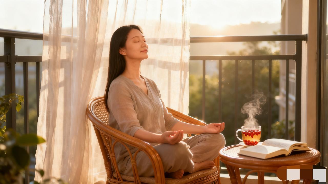 中年女人的养生：独处比聊天管用多了现在才发现中年女人的养生早不是找熟人唠