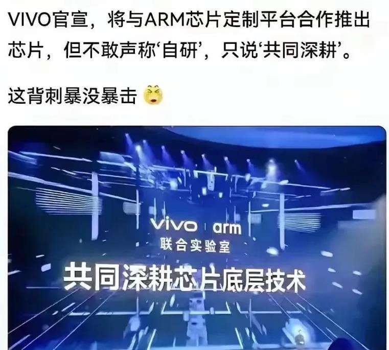 联想Arm了一个5nm芯片，没有沸腾。ViVo也Arm了一个3nm芯片，没有