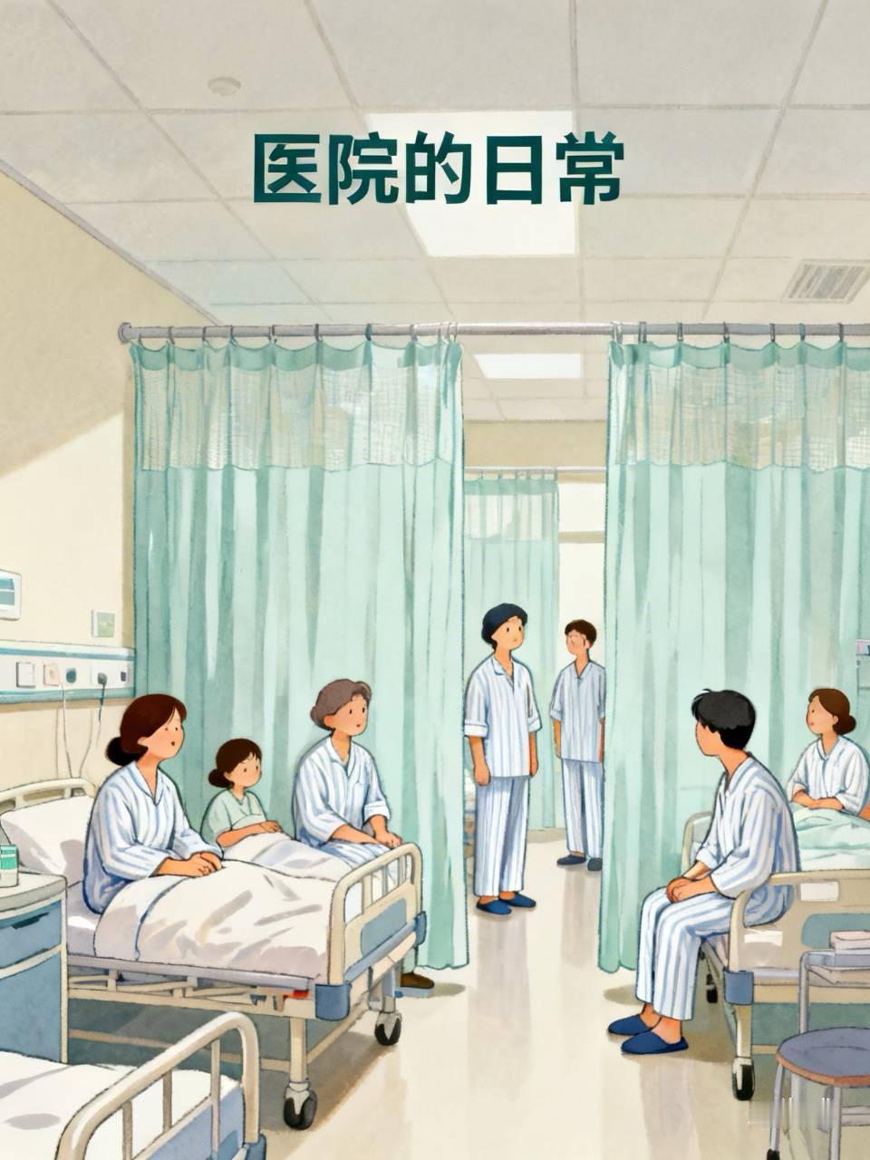 有人说，医院绝对不可能男女混住。事实就不是那样。记得前几年把我妈送进病房，我