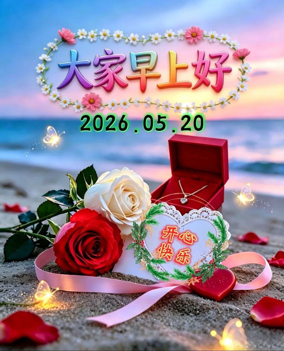 晨光漫洒人间，温柔铺满朝夕。愿你晨起眉眼带笑，心底常驻暖阳，生活温柔顺遂，万事称