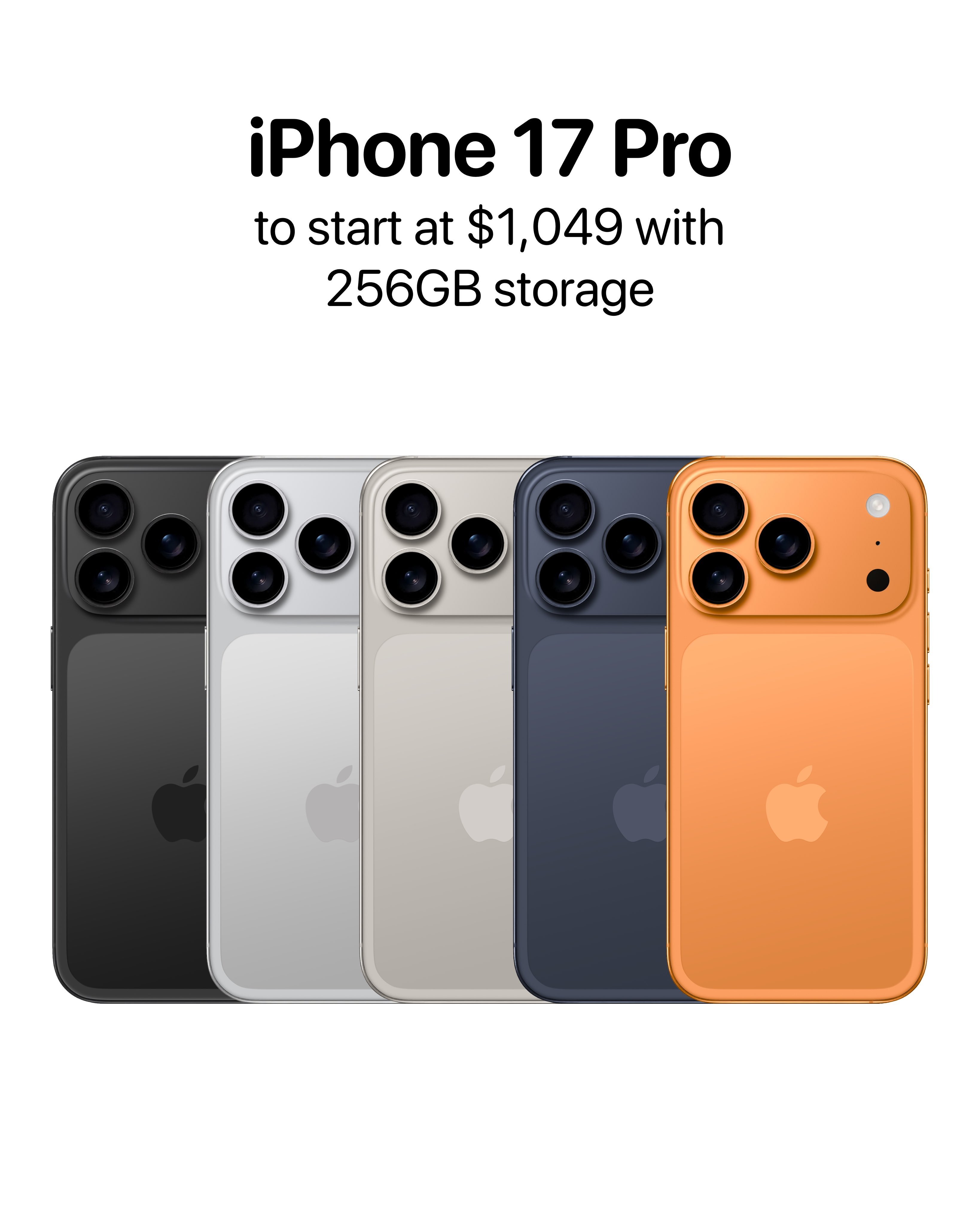 iPhone17Pro系列将彻底告别128GB，起步存储256GB，看来涨价