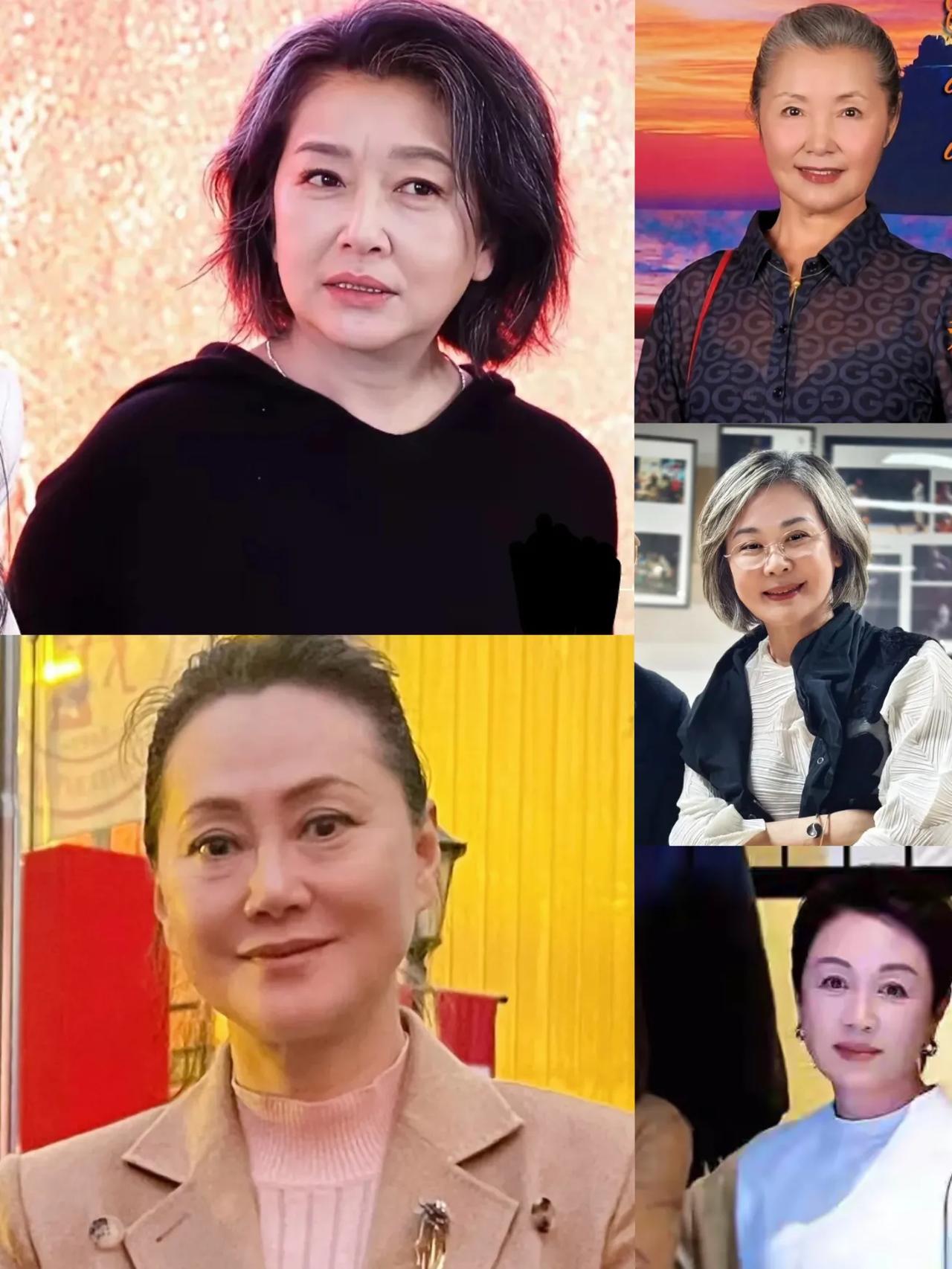 内地昔日当红女星近照曝光！有人已满头白发，有人身材发福，你还认得她们吗？1、姜