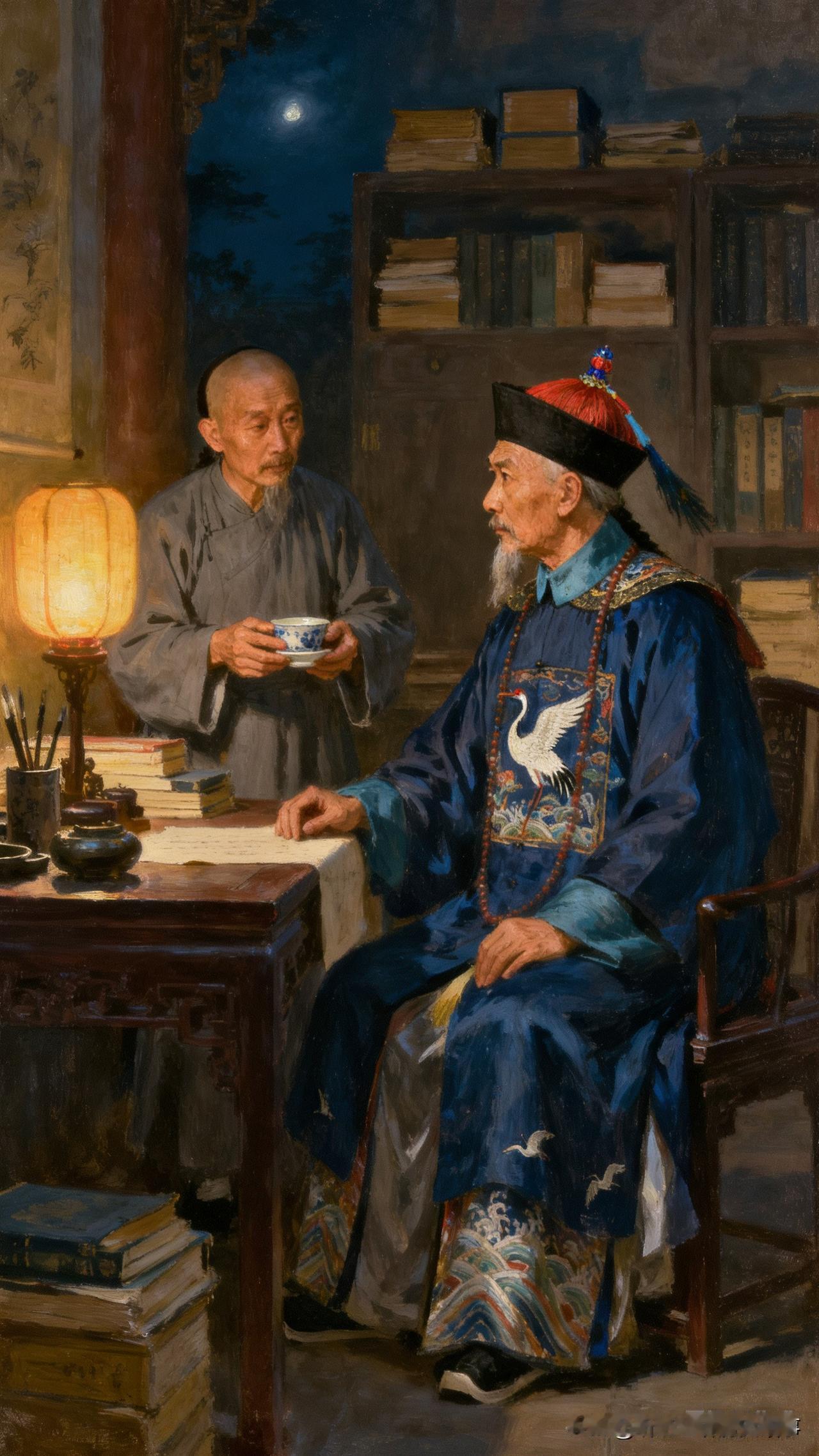 曾国藩真的是对清朝忠心耿耿吗？1867年的某天深夜，曾国藩问心腹幕僚赵烈文，大清