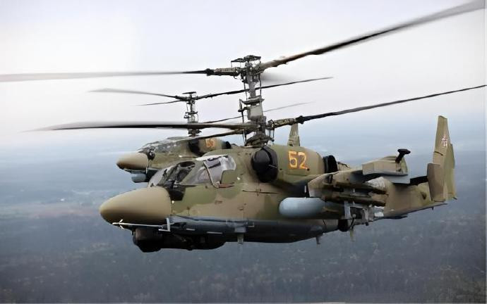 每天认识一件兵器俄罗斯卡-50“黑鲨”武装直升机卡-50“黑鲨”是卡莫夫设计