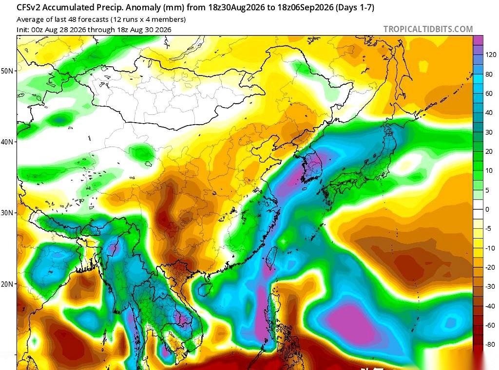 9月上旬的天气底牌，已经彻底摊开。这不是什么温柔的初秋过渡，而是一场极其粗暴的