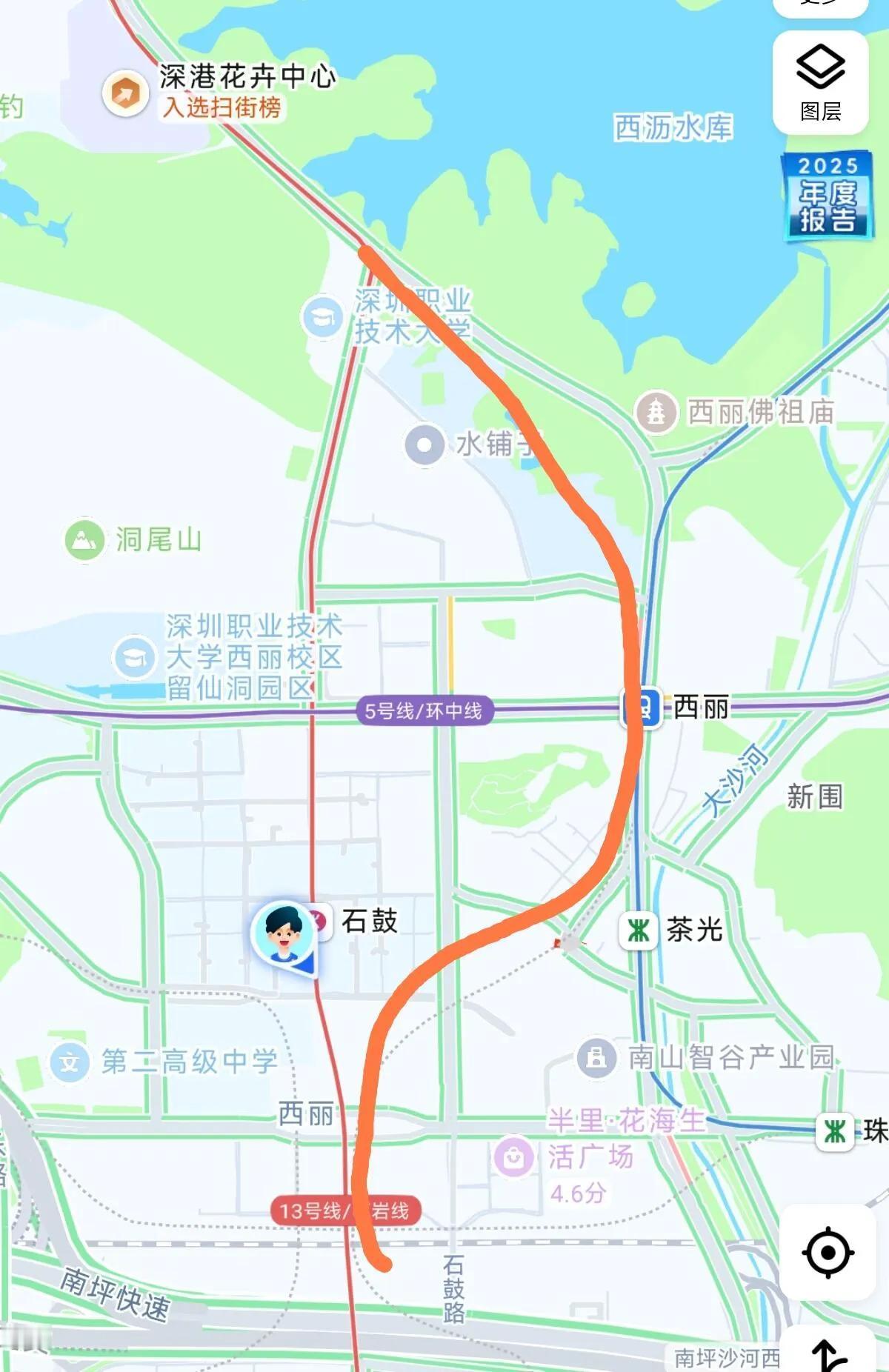 如果13号线按这样走，是不是就不会堵了