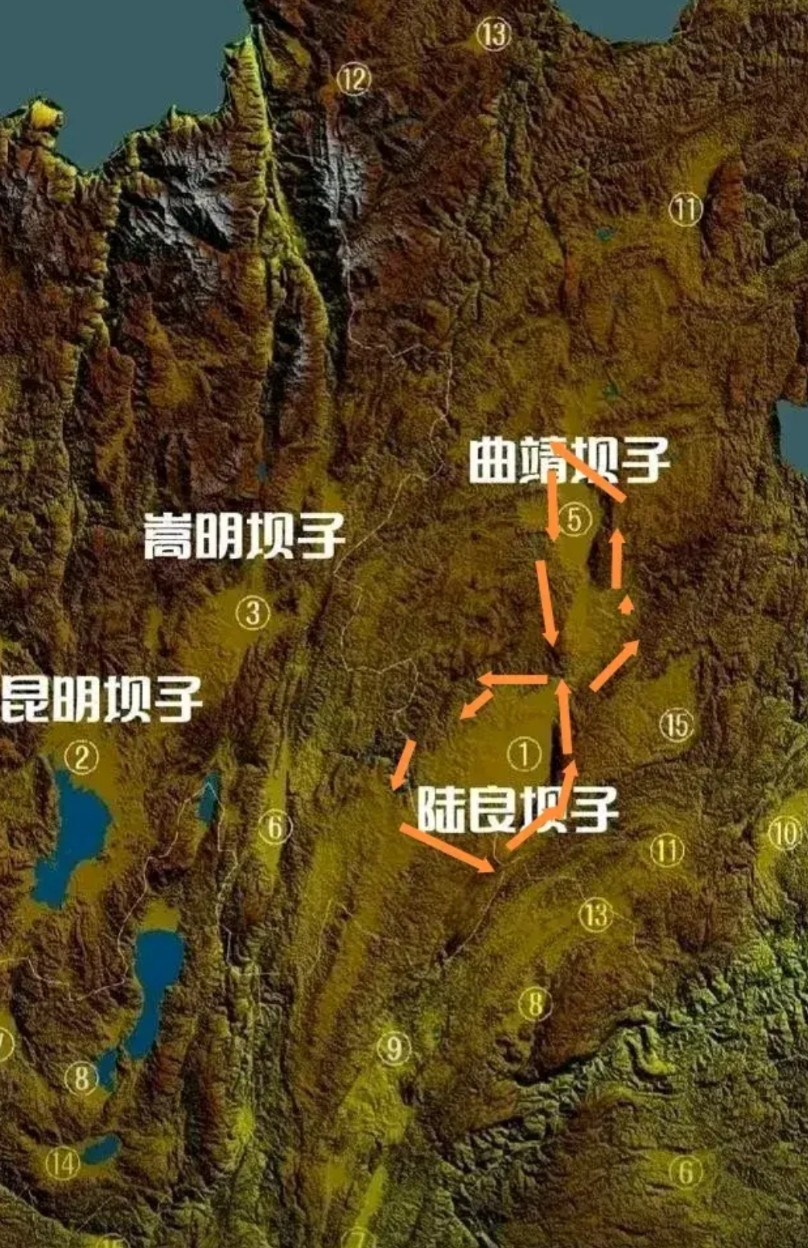 如果云南把省府选在陆良或者曲靖一带的坝子平原中的话，云南的省会城市将会是西南地区