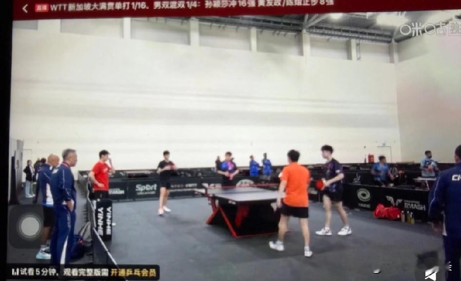 感觉国乒的男人们，准备用尽浑身解数，全力提升男队能力了。前几天是肖指导上场陪练