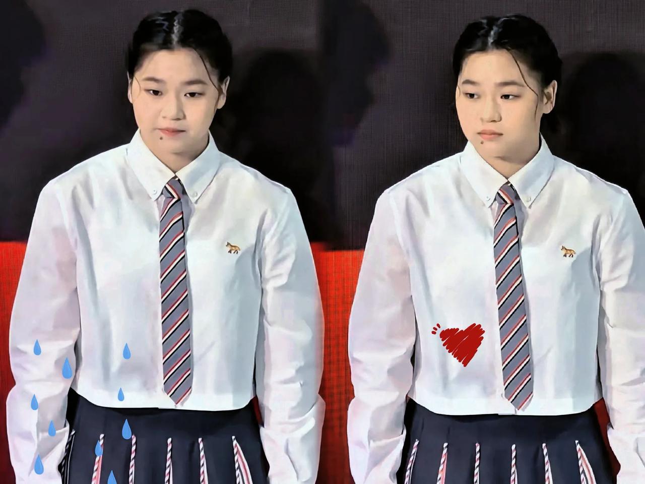 全红婵这身材，真是越发魁梧了！身高基本定型，开始往横向发展，不少人都在担心，