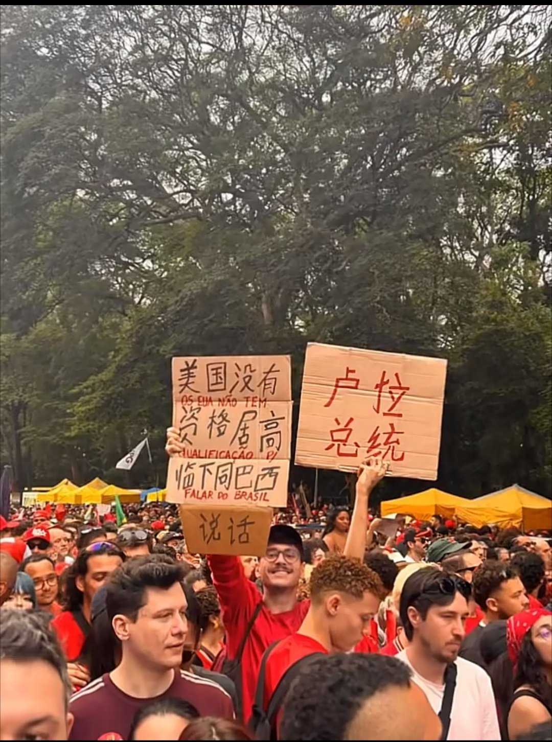 呵呵呵呵，这个巴西小伙看来中文学的真不错啊，也没少看中国新闻[doge]​​​